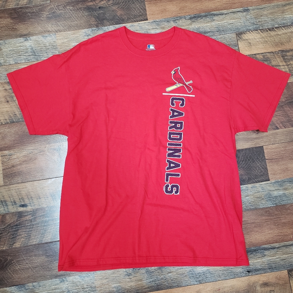 MLB St. Louis Cardinals Red Bird Graphic Logo Short Sleeve Tee, Size XL
